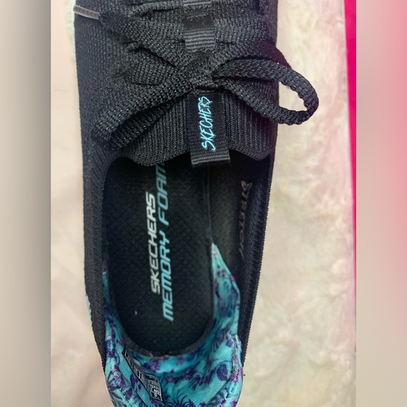 Skechers Womens Ultra Flex Flourishing 149393W Black Running Shoes Sneakers 8 - Picture 4 of 5